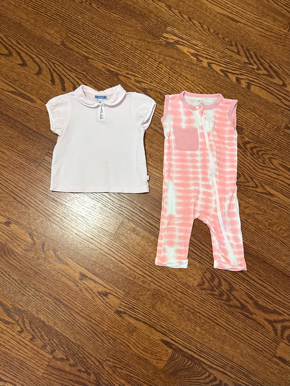 Jacadi pique polo & kyte baby riptide romper jumpsuit 18-24 months like new